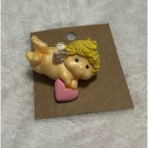 Vintage Cupid brooch